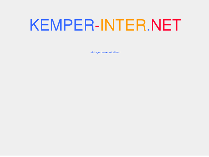 www.kemper-inter.net