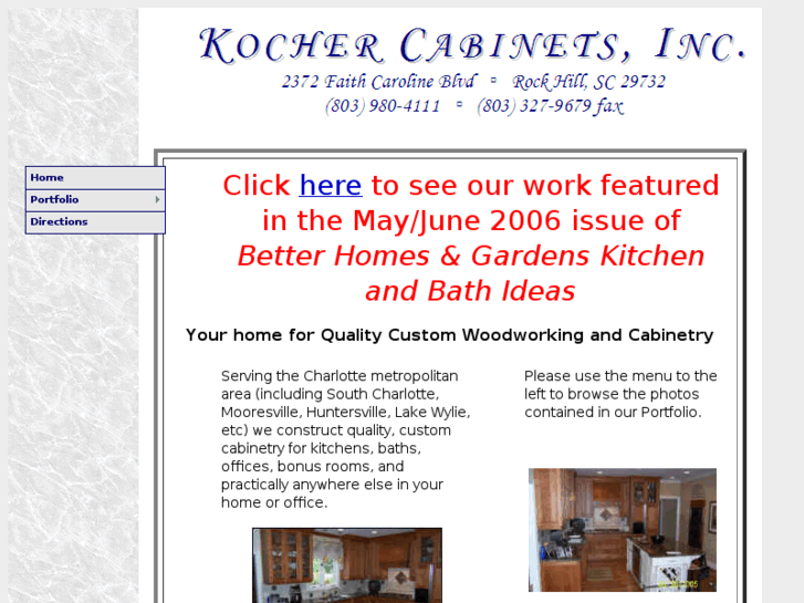 www.kochercabinets.com