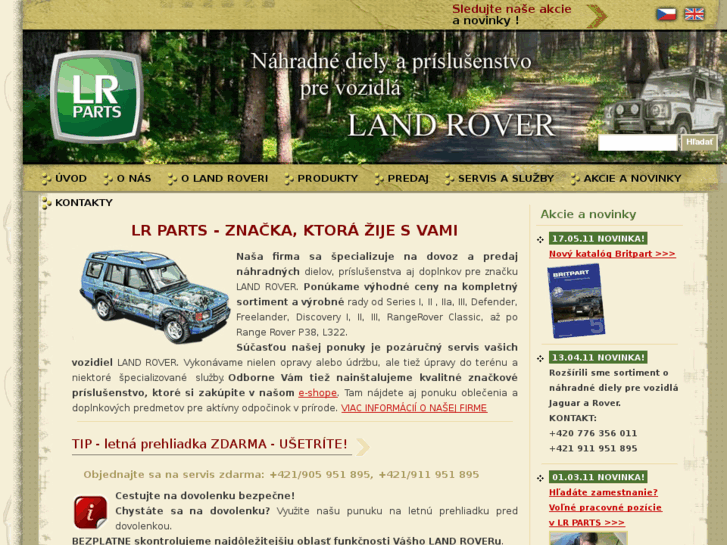 www.land-rover-parts.sk