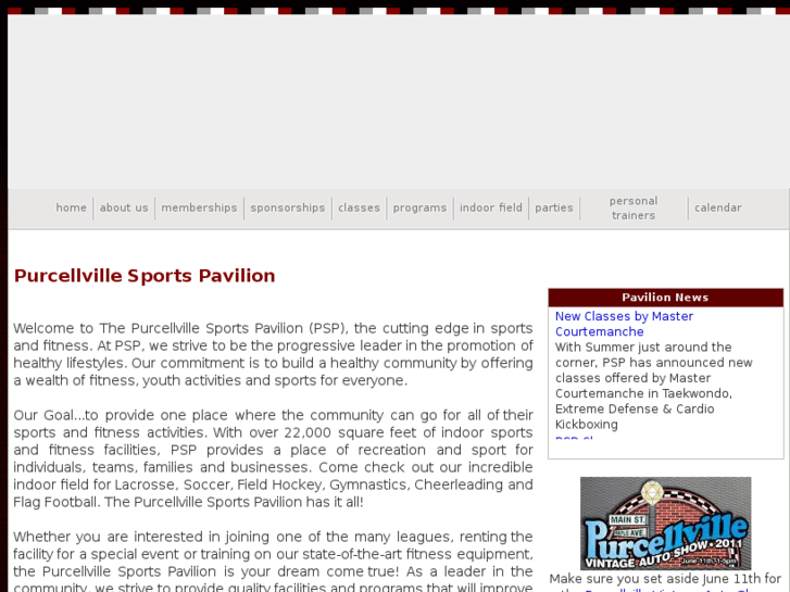 www.purcellvillesportpavillion.com