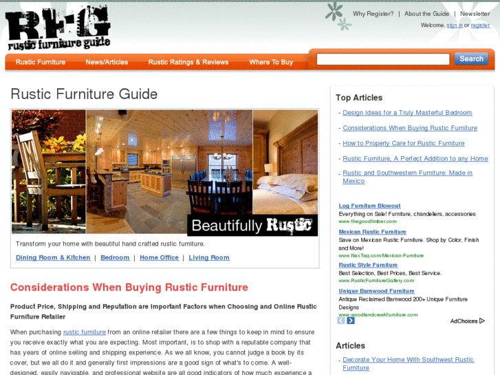 www.rusticfurnitureguide.com