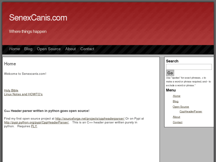www.senexcanis.com