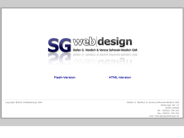 www.sgwebdesign.de