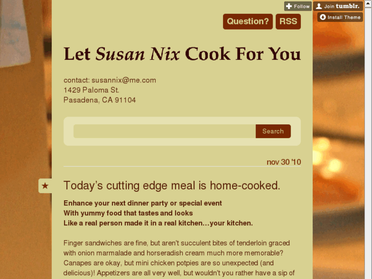 www.susan-nix-catering.com