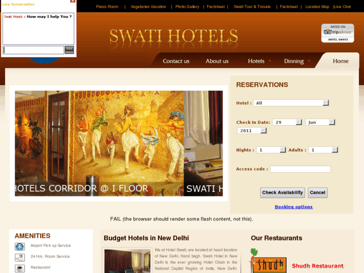 www.swatihotels.com