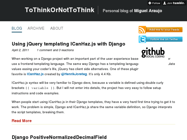 www.tothinkornottothink.com