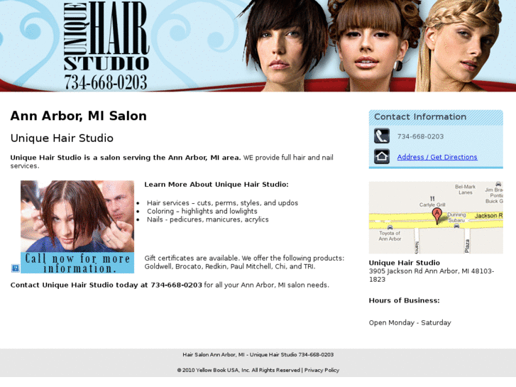 www.uniquehairstudiomi.com