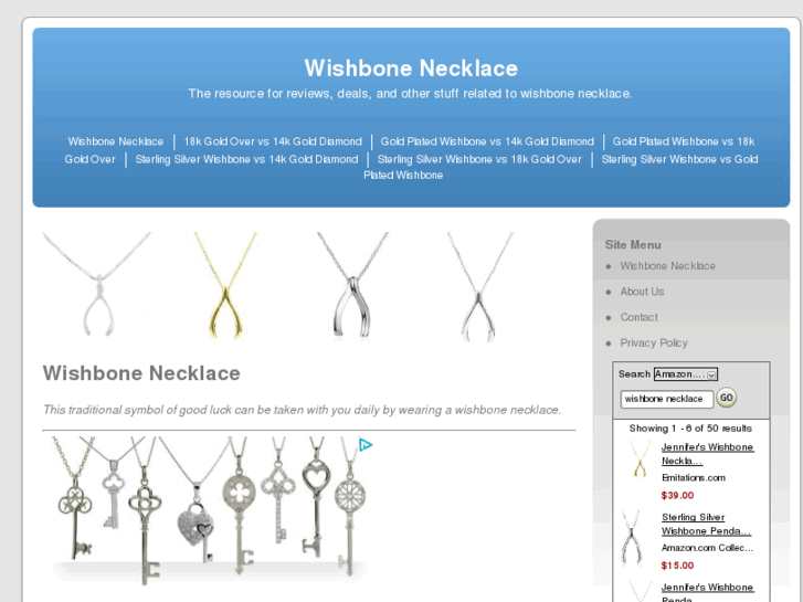 www.wishbonenecklace.net