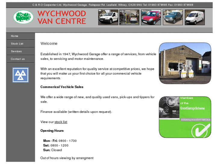 www.wychwoodvancentre.co.uk