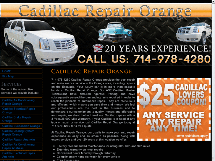 www.cadillacrepairorange.com