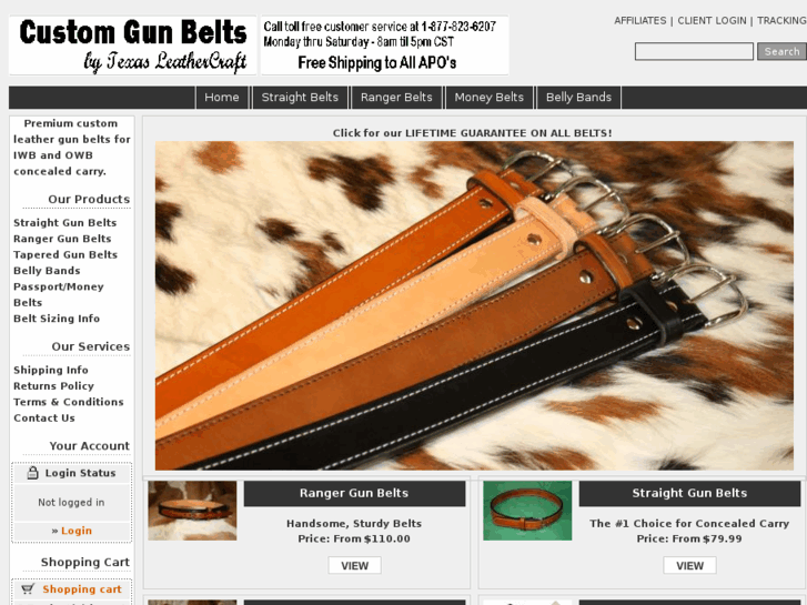 www.customgunbelts.com