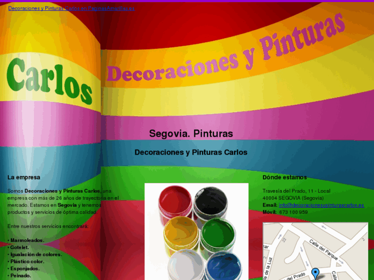 www.decoracionesypinturascarlos.es