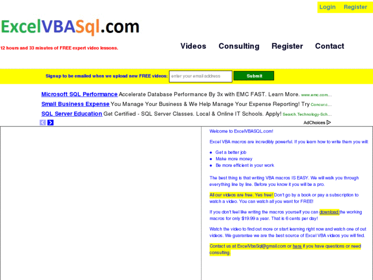 www.excelvbasql.com