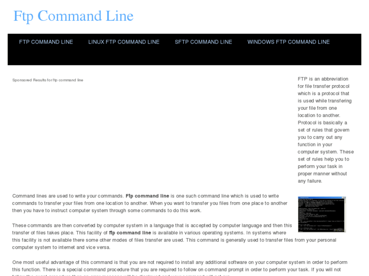 www.ftpcommandline.com