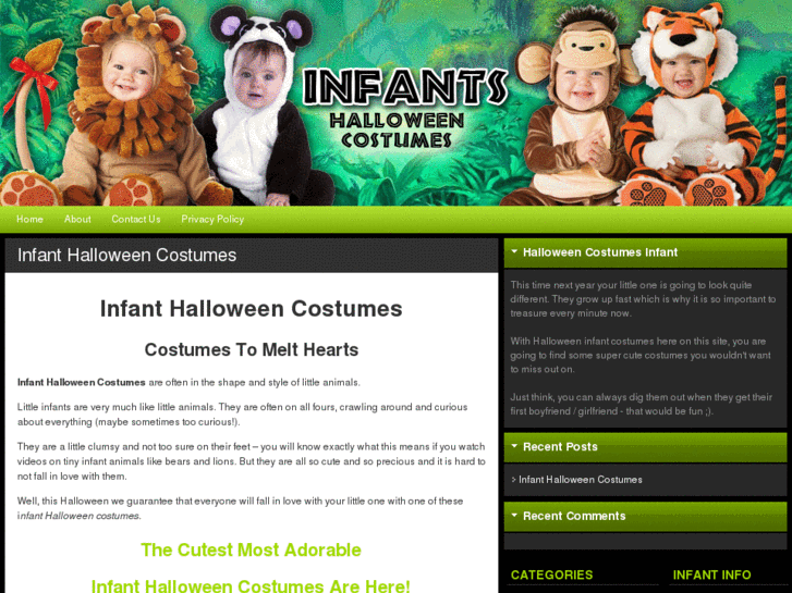 www.halloweencostumesinfants.com