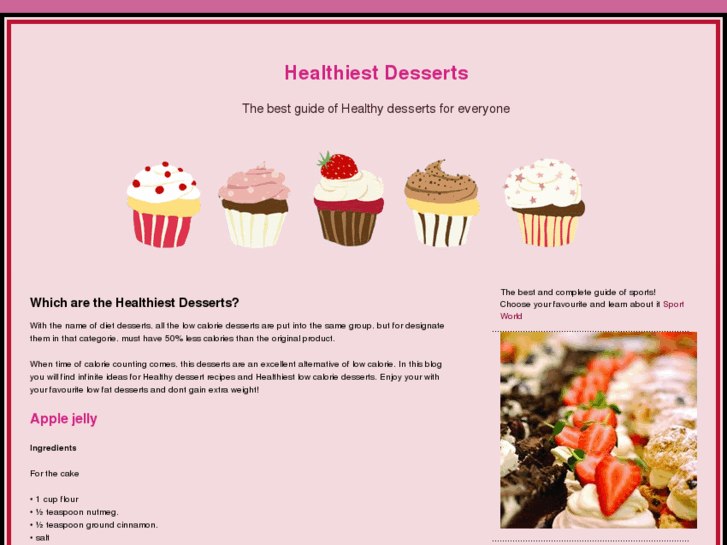 www.healthiest-desserts.com