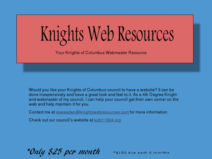 www.knightswebresources.com