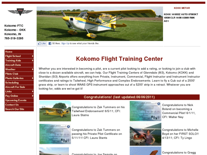 www.kokomoflighttrainingcenter.com