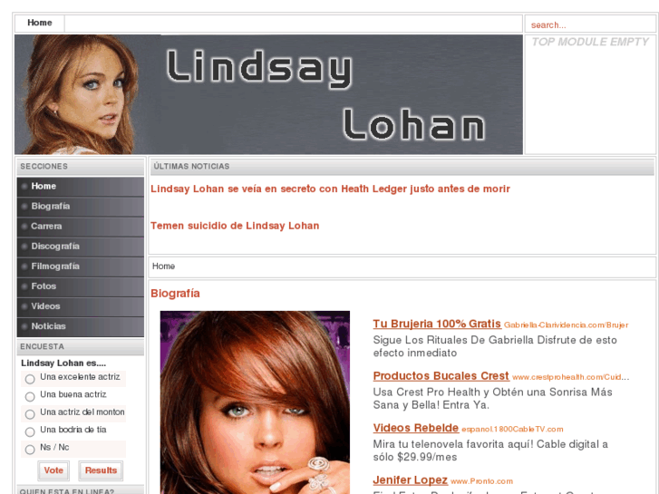 www.lindsaylohan.com.es