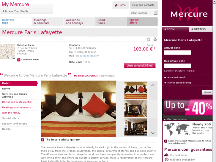 www.mercure-paris-lafayette.com