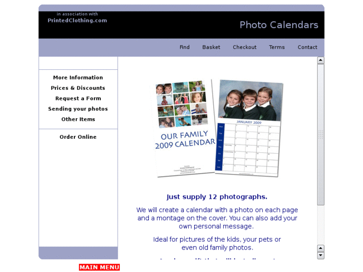 www.personalisedcalendars.com