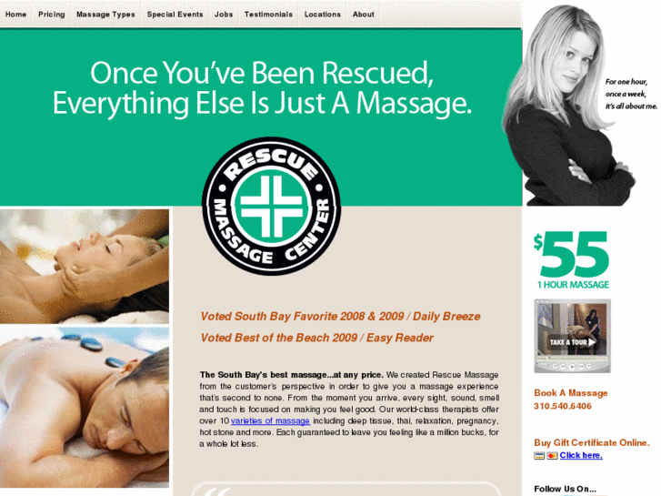 www.rescuemassagecenter.com