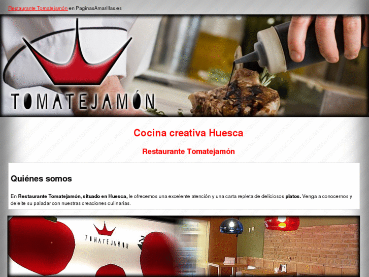 www.restaurantetomatejamon.com