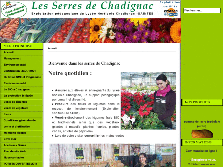 www.serresdechadignac.com