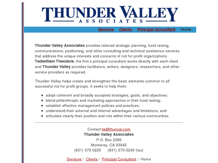 www.thundervalleyassociates.com