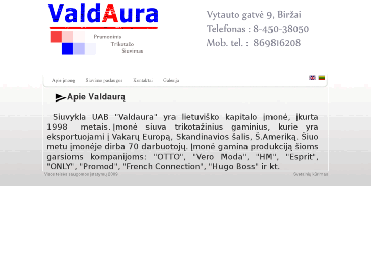 www.valdaura.lt