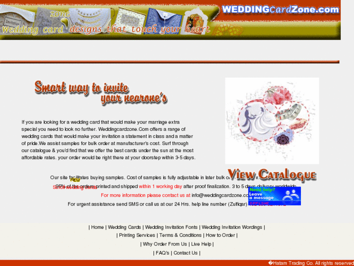 www.weddingcardzone.com