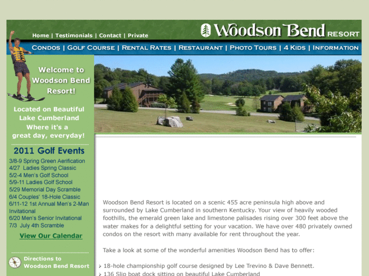 www.woodsonbendresort.com