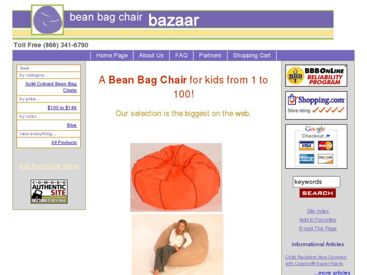 www.beanbagchairbazaar.com