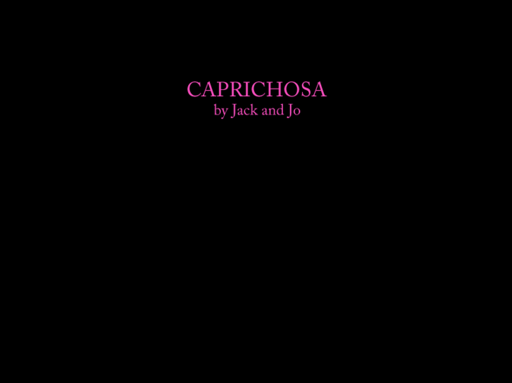 www.caprichosaclothing.com