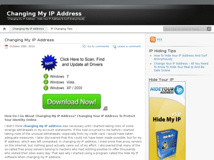 www.changingmyipaddress.com