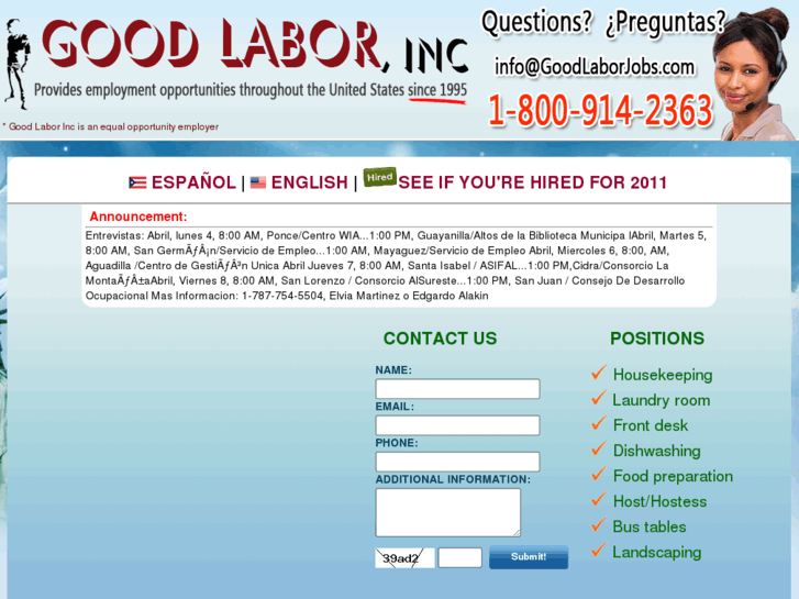 www.goodlaborjobs.com