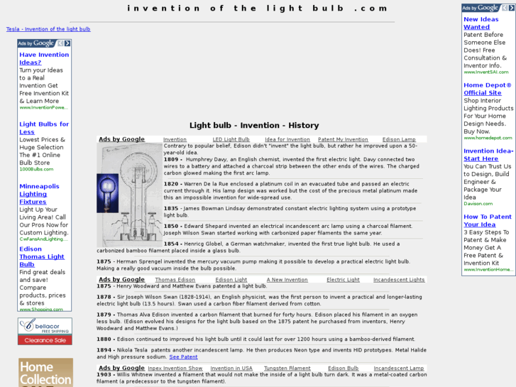 www.inventionofthelightbulb.com