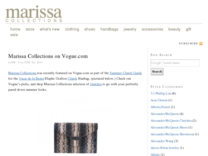 www.marissacollectionsblog.com