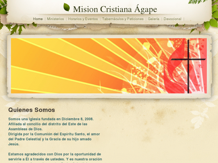 www.misioncristianaagape.com