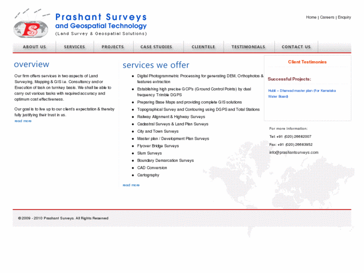 www.prashantsurveys.com