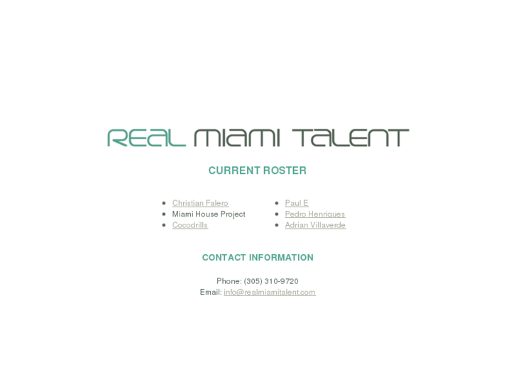 www.realmiamitalent.com