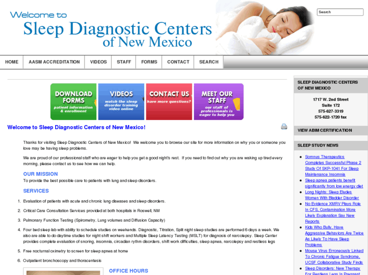 www.sleepdiagnosticcentersofnewmexico.com