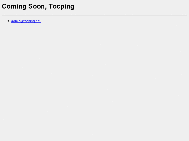 www.tocping.net