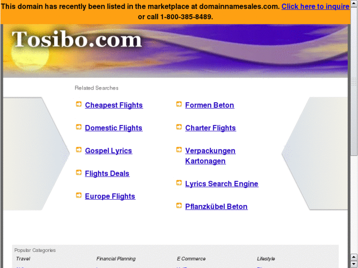www.tosibo.com
