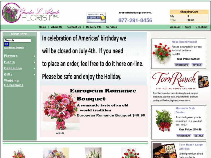 www.adgateflorist.com