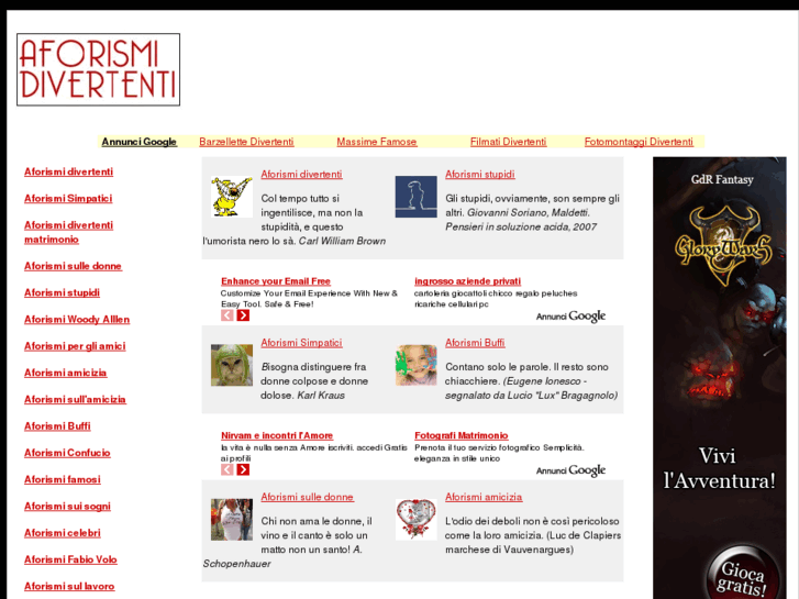 www.aforismidivertenti.com