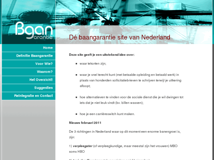 www.baangarantie.nl