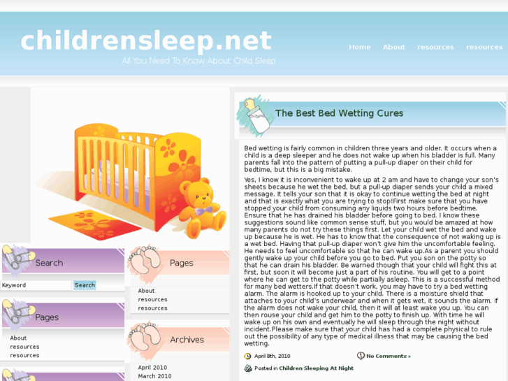 www.childrensleep.net