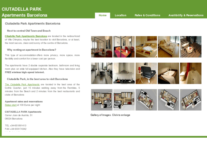 www.ciutadellaparkapartments.com