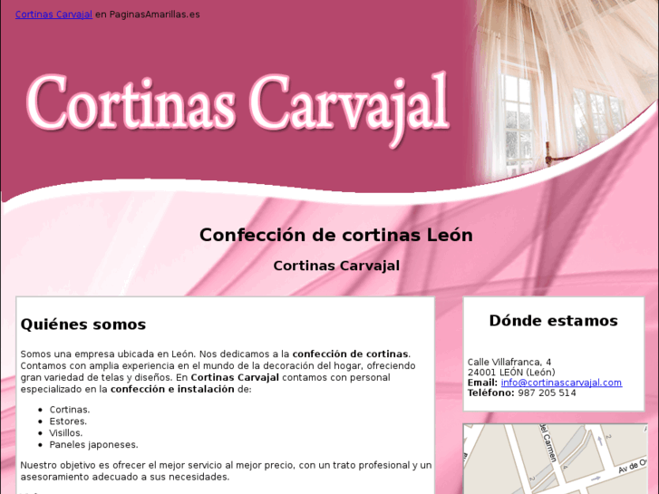 www.cortinascarvajal.com